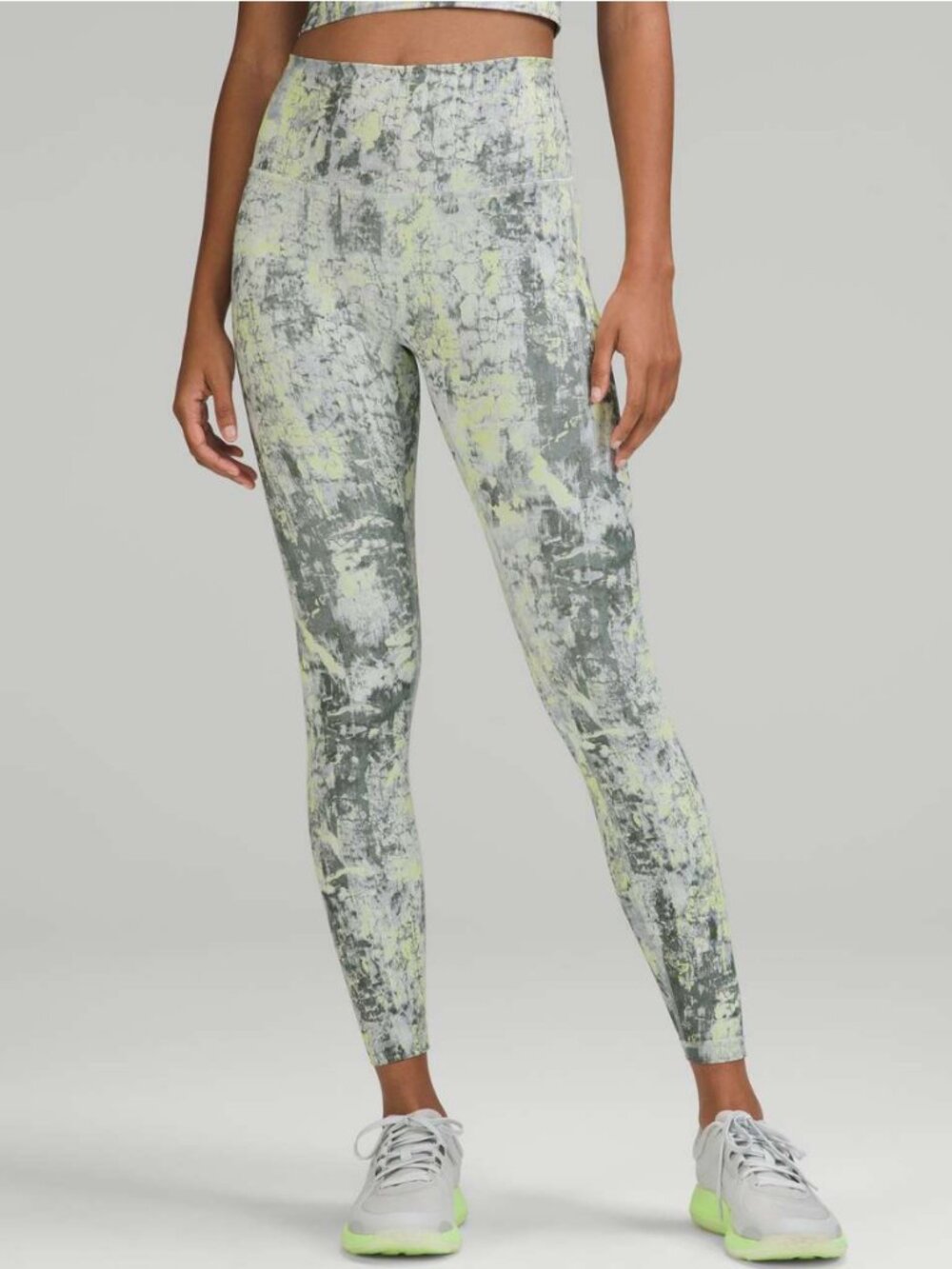 Lululemon Wunder Train 25" Cinder Grain Smoked Spruce Multi